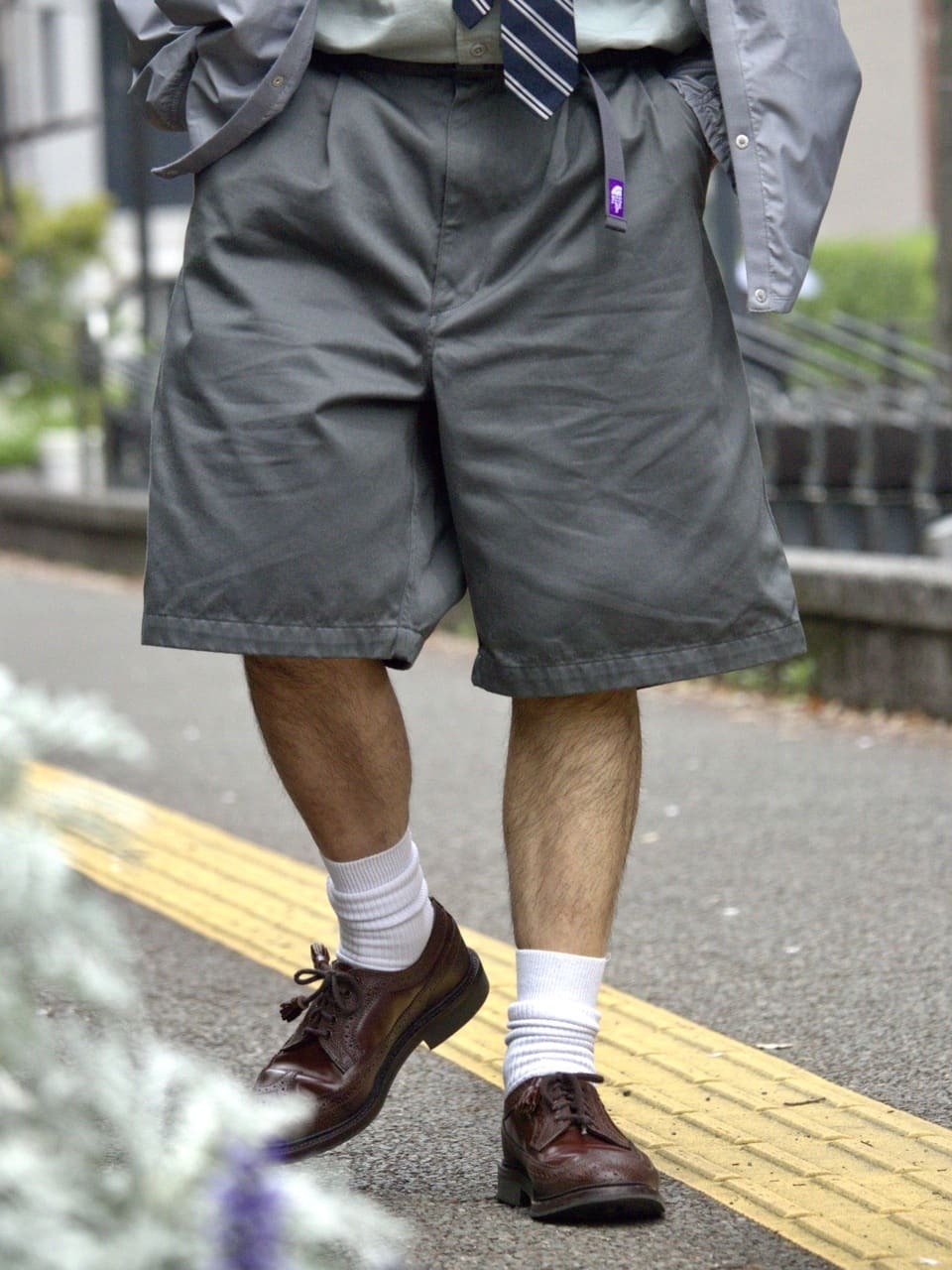 『代購+現貨商品』2026SS THE NORTH FACE Purple Label 紫標 Chino Tuck Field Shorts 工作 短褲 現貨 N26SD071