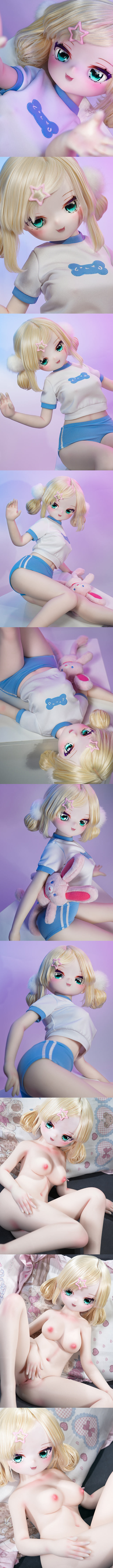 魔物姬娃娃 85cm 中胸 羽衣 搪膠頭+矽膠身體 mwgirl acg cartoon anime silicone sex doll