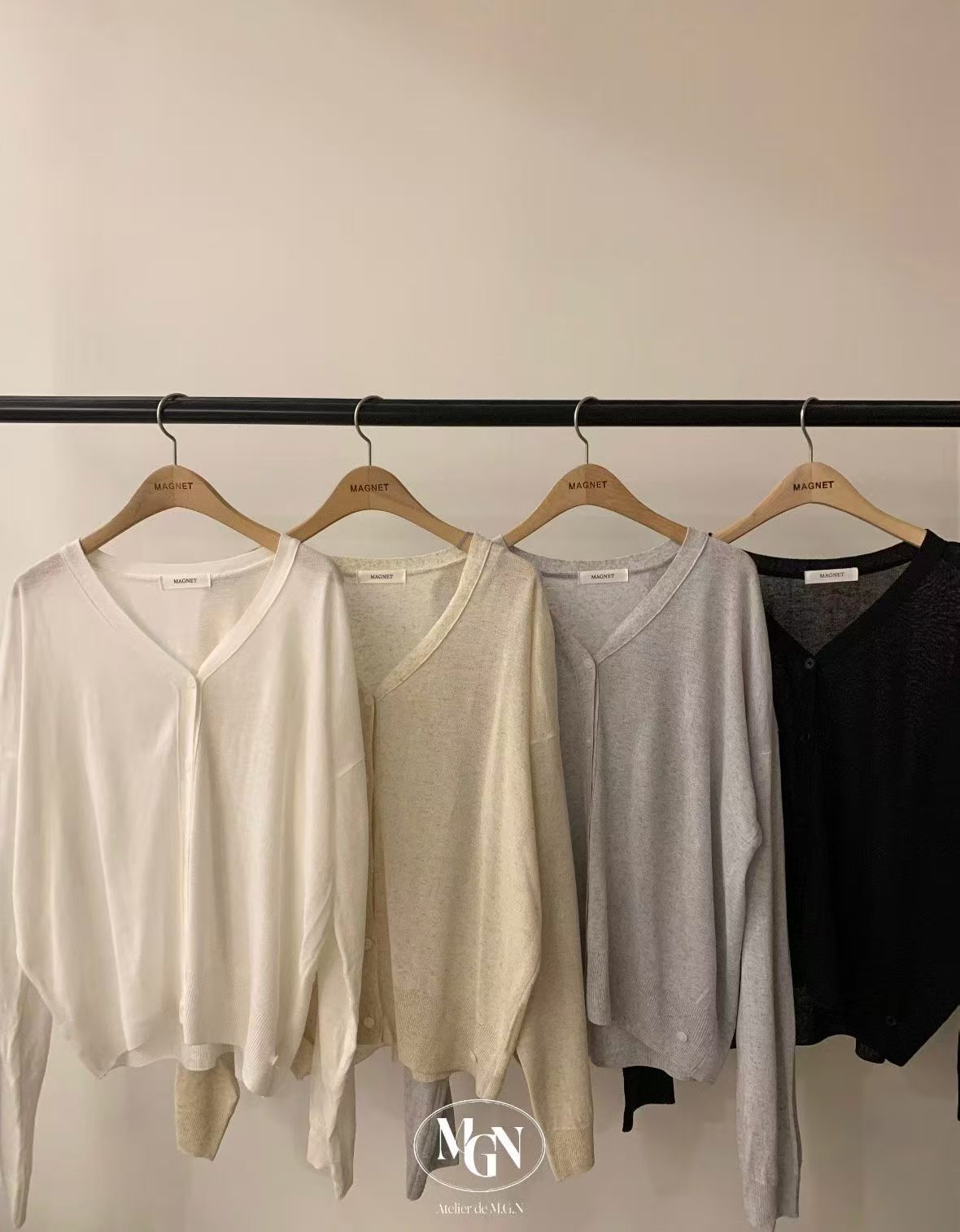 MN6111 超薄長袖透膚小外套