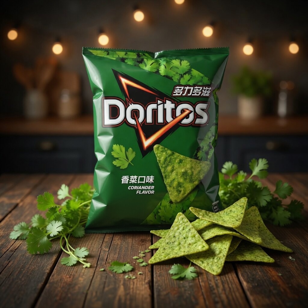 Doritos 香菜口味粟米片 三角脆片 68G
