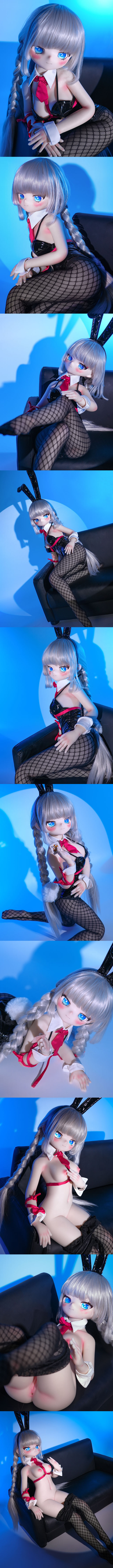 魔物姬娃娃 85cm 中胸 柚湖 搪膠頭+矽膠身體 mwgirl acg cartoon anime silicone sex doll