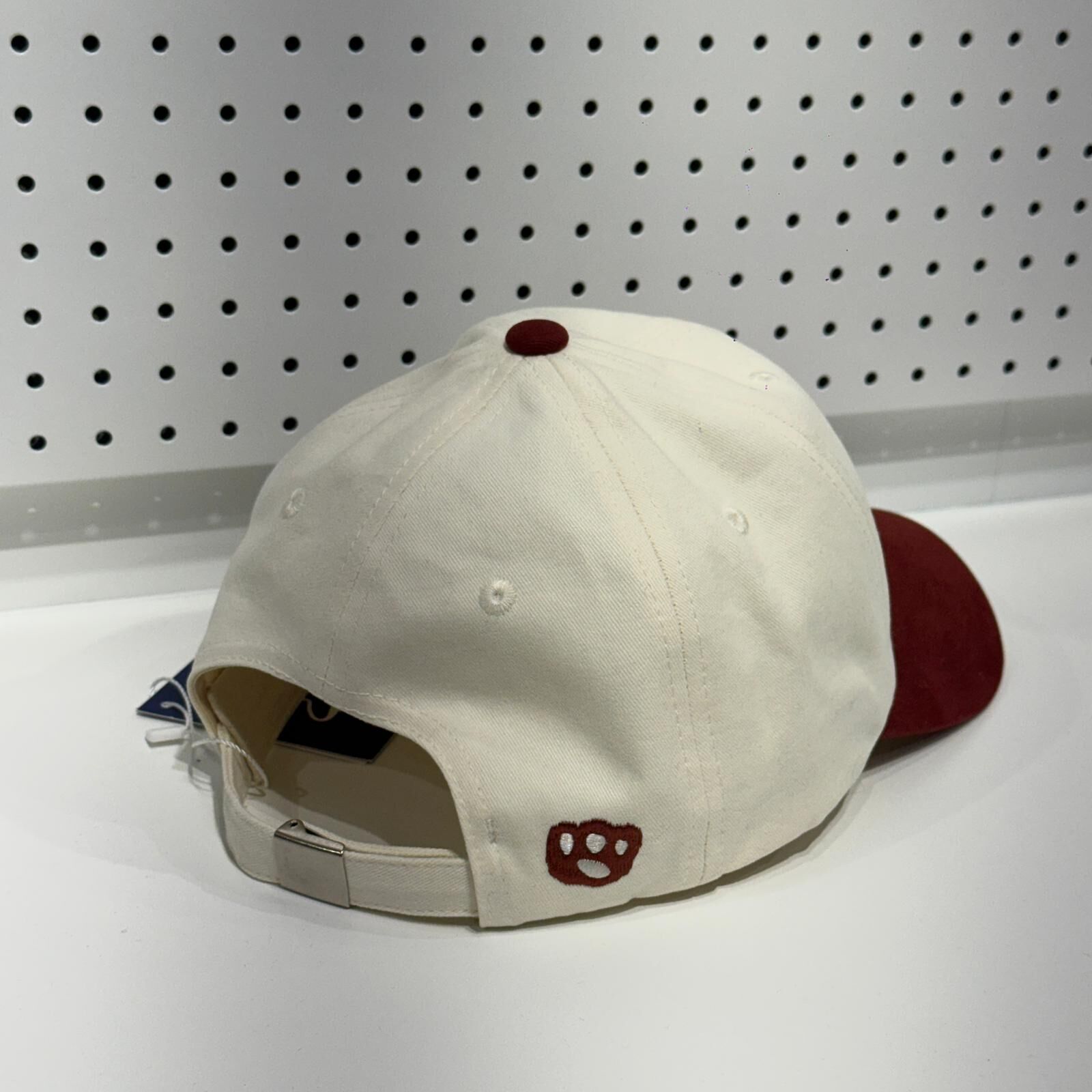 C69 LMR 拼色 Cap帽 - BURGUNDY