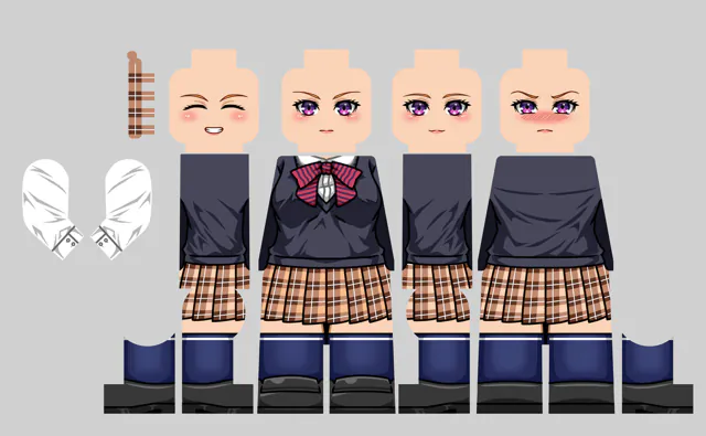 【FunNiko】薙裡奈（頭髮瑕疵）