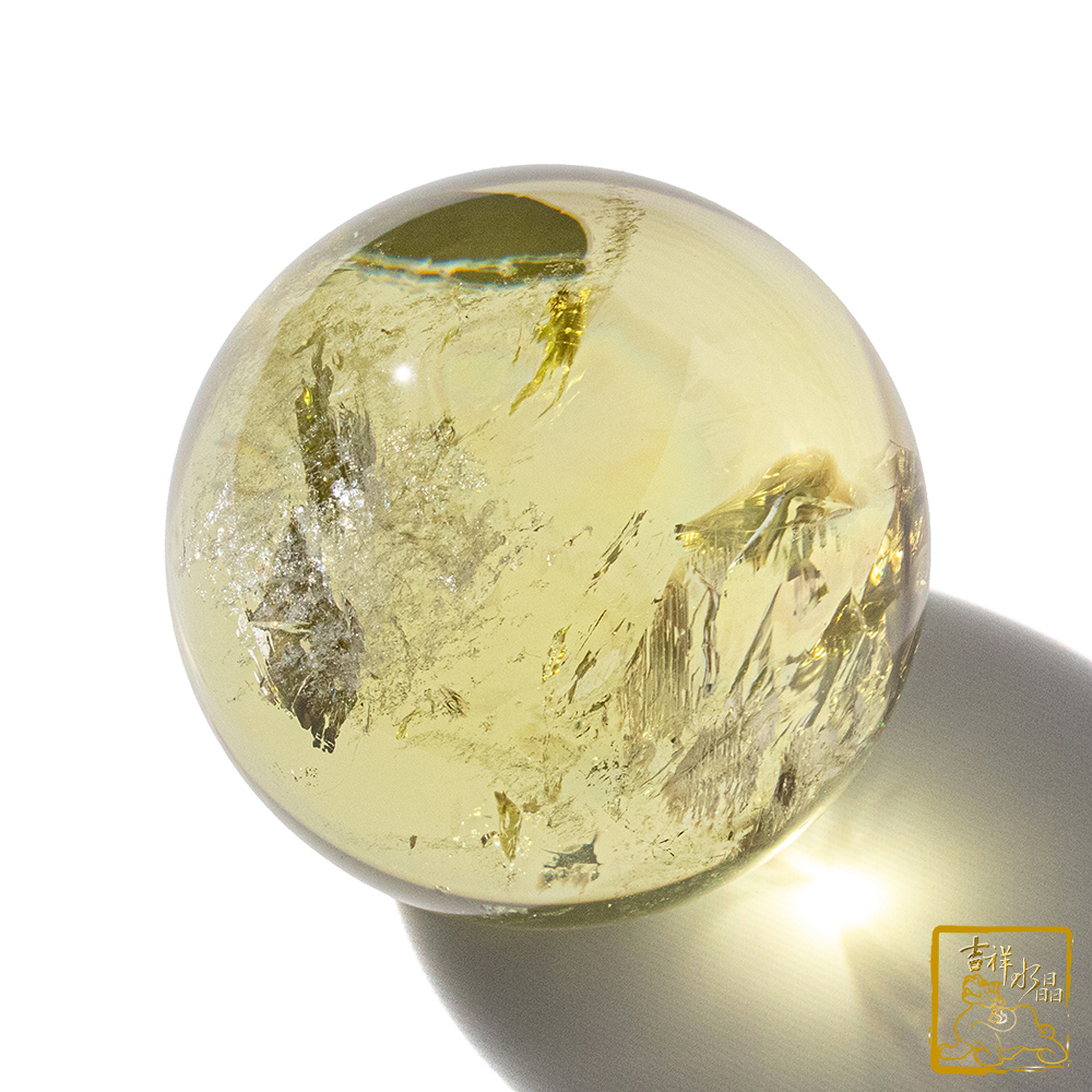 黃水晶球 7.2cm 催旺財運