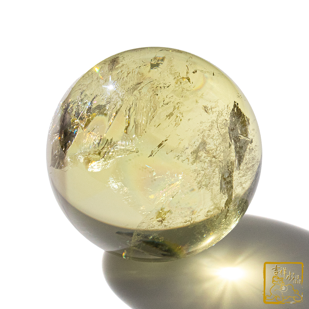 黃水晶球 7.2cm 催旺財運