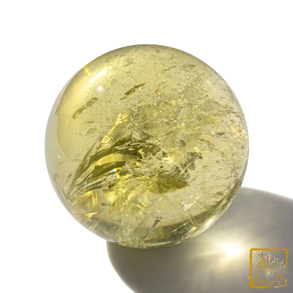 黃水晶球 10.5cm 催旺財運