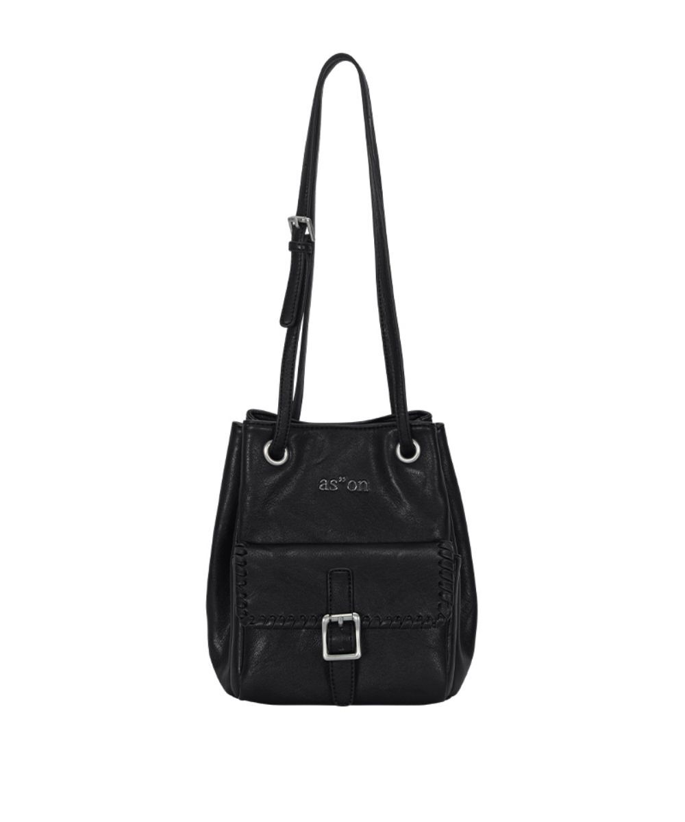 ASON LINI 斜背包 黑色 AS_P0000CSC