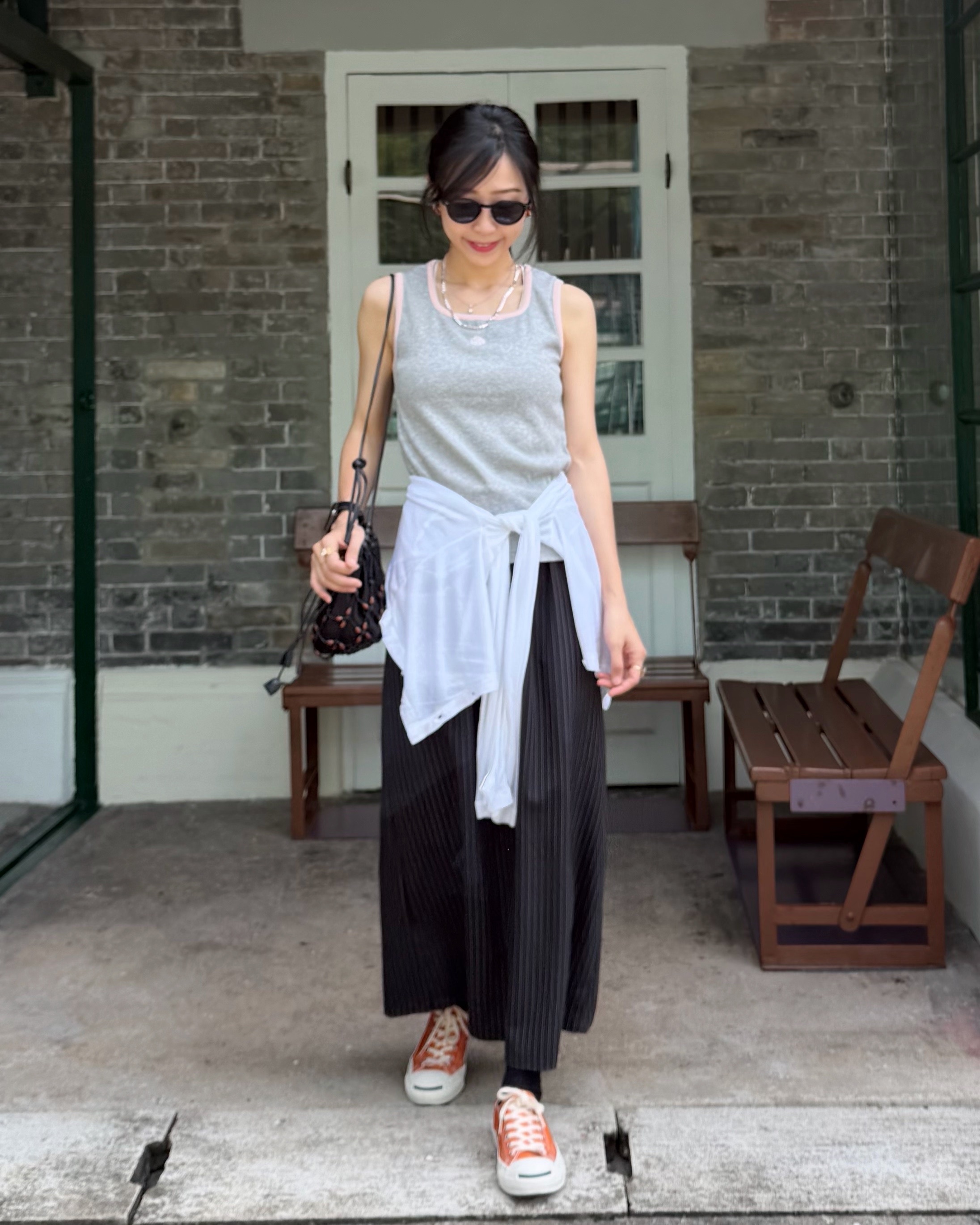 4月新品♥方領微彈性背心