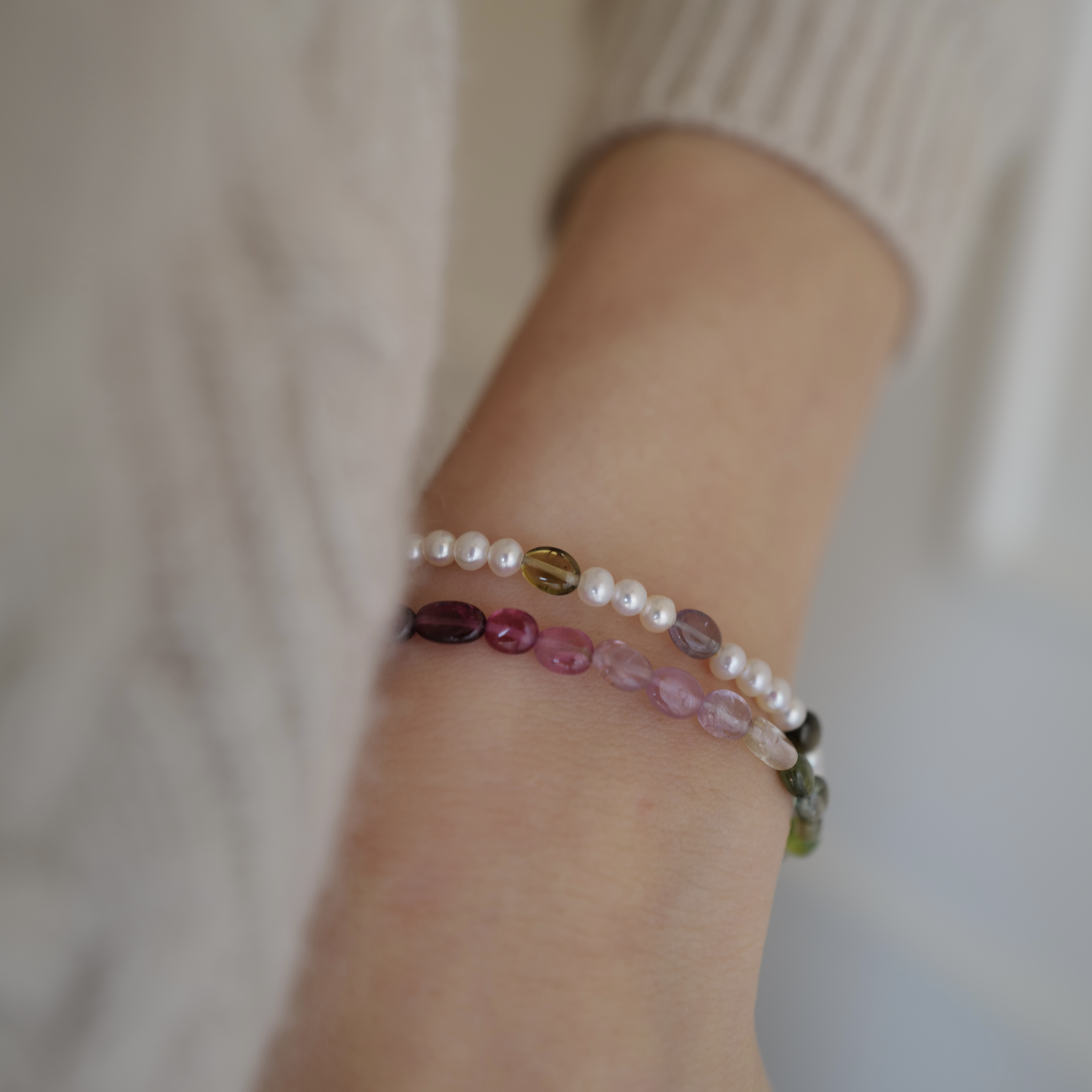 Spring Glow Spectrum Tourmaline Bracelet｜春日光譜 碧璽手鏈