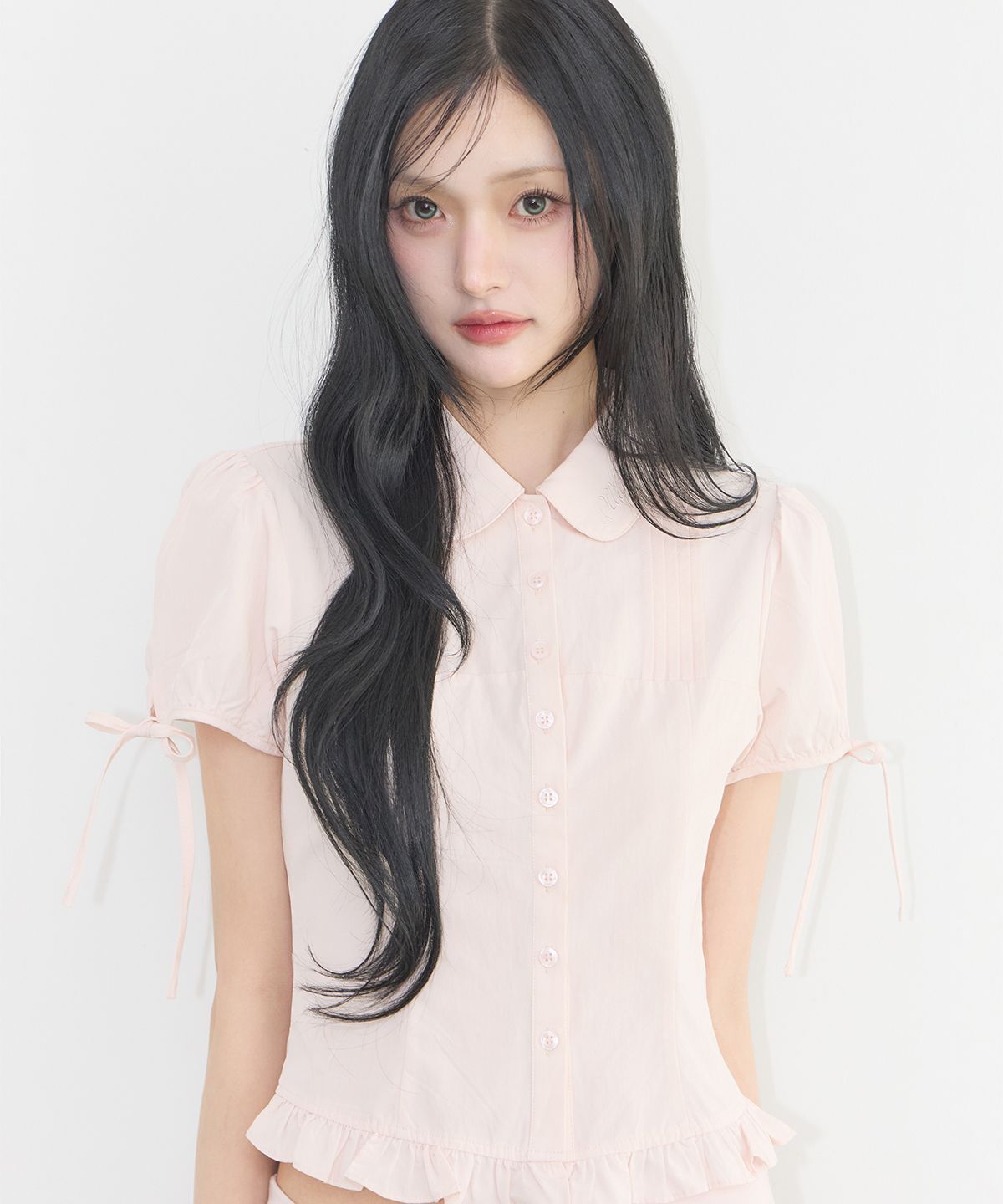 ILLIGO Sera 泡泡袖上衣 粉紅 26SMTOP01PK