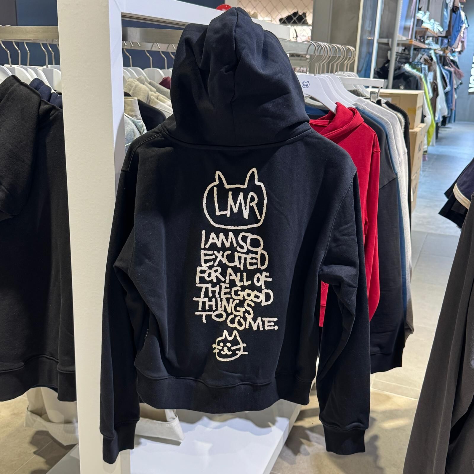 C73 LMR 拉鏈外套 - BLACK