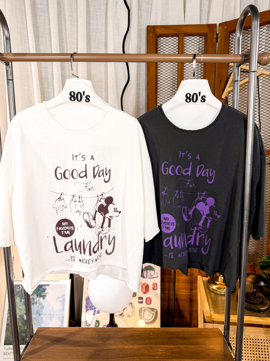 【多買多優惠】英文字 米奇PRINT．COTTON料TOP【不設退換】