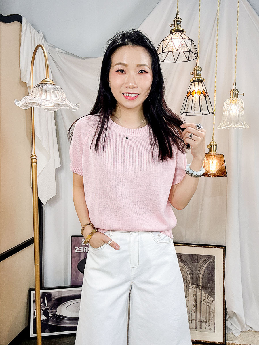 【多買多優惠】圓領 線仔料TOP【不設退換】