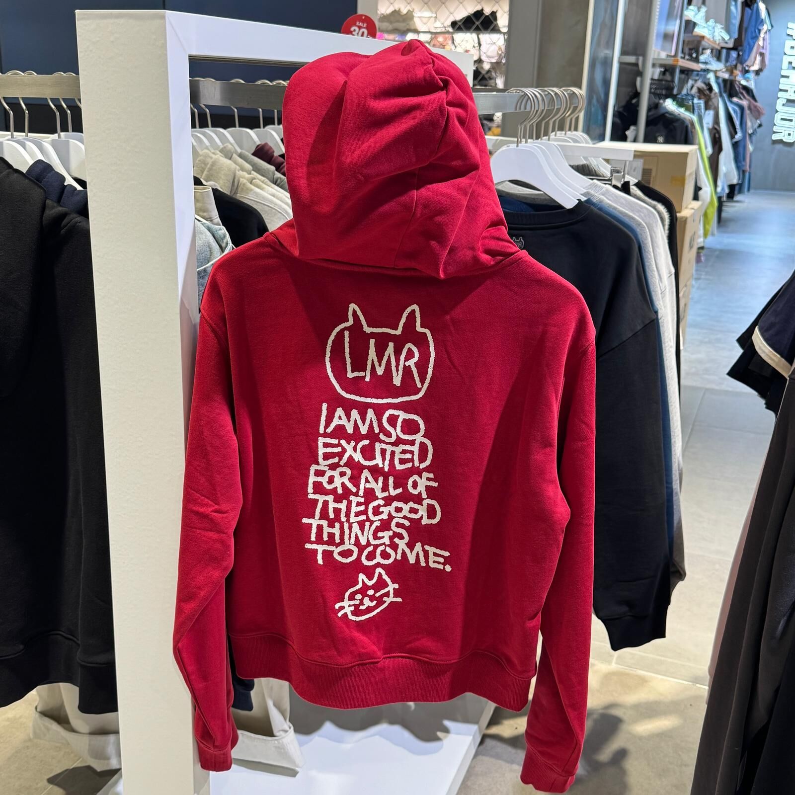 C74 LMR 拉鏈外套 - RED