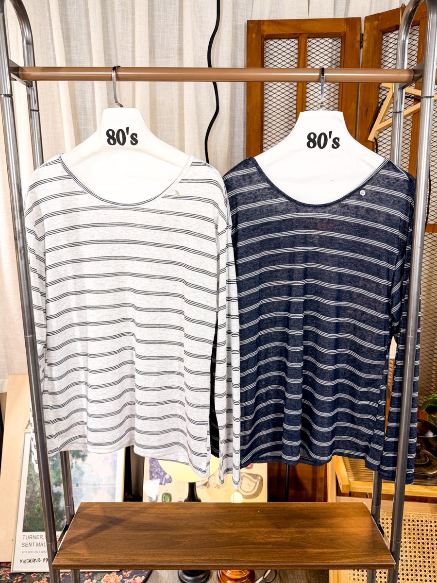 【多買多優惠】後領位打結．橫間竹節料TOP【不設退換】