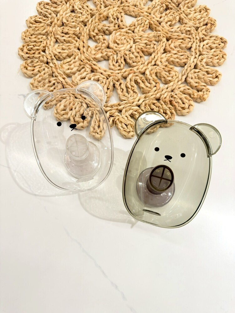 熊熊吸盤肥皂盒