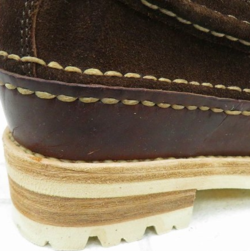 VISVIM GRIZZLY BOOTS HI-FOLK - DK.BROWN SIZE 8 PRE ORDER ITEM (預訂中)