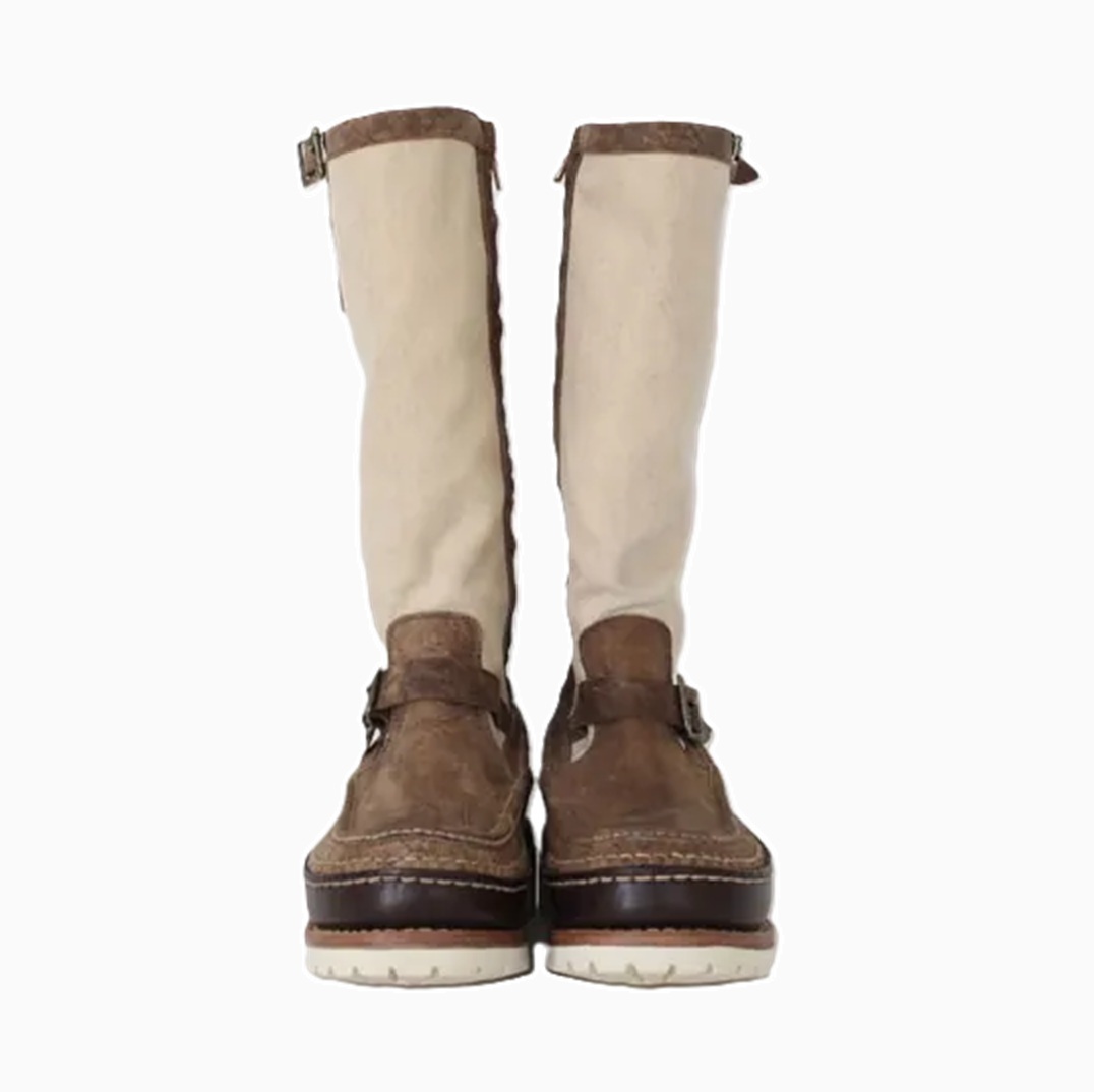 LAST SALE : VISVIM GRIZZLY BOOTS-FOLK - NATURAL SIZE 8 PRE ORDER ITEM (預訂中)