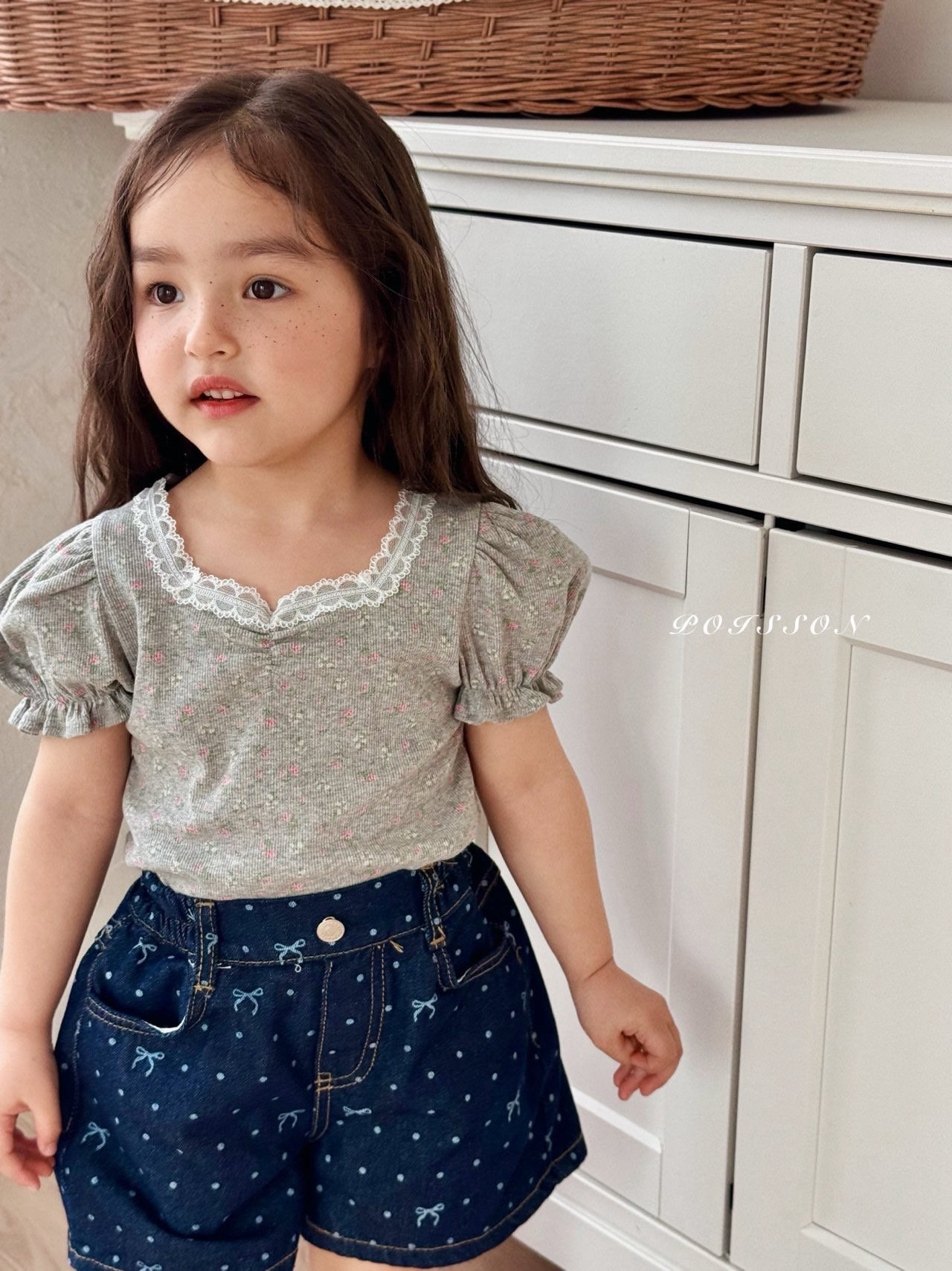 Poisson Flora Puff Tee