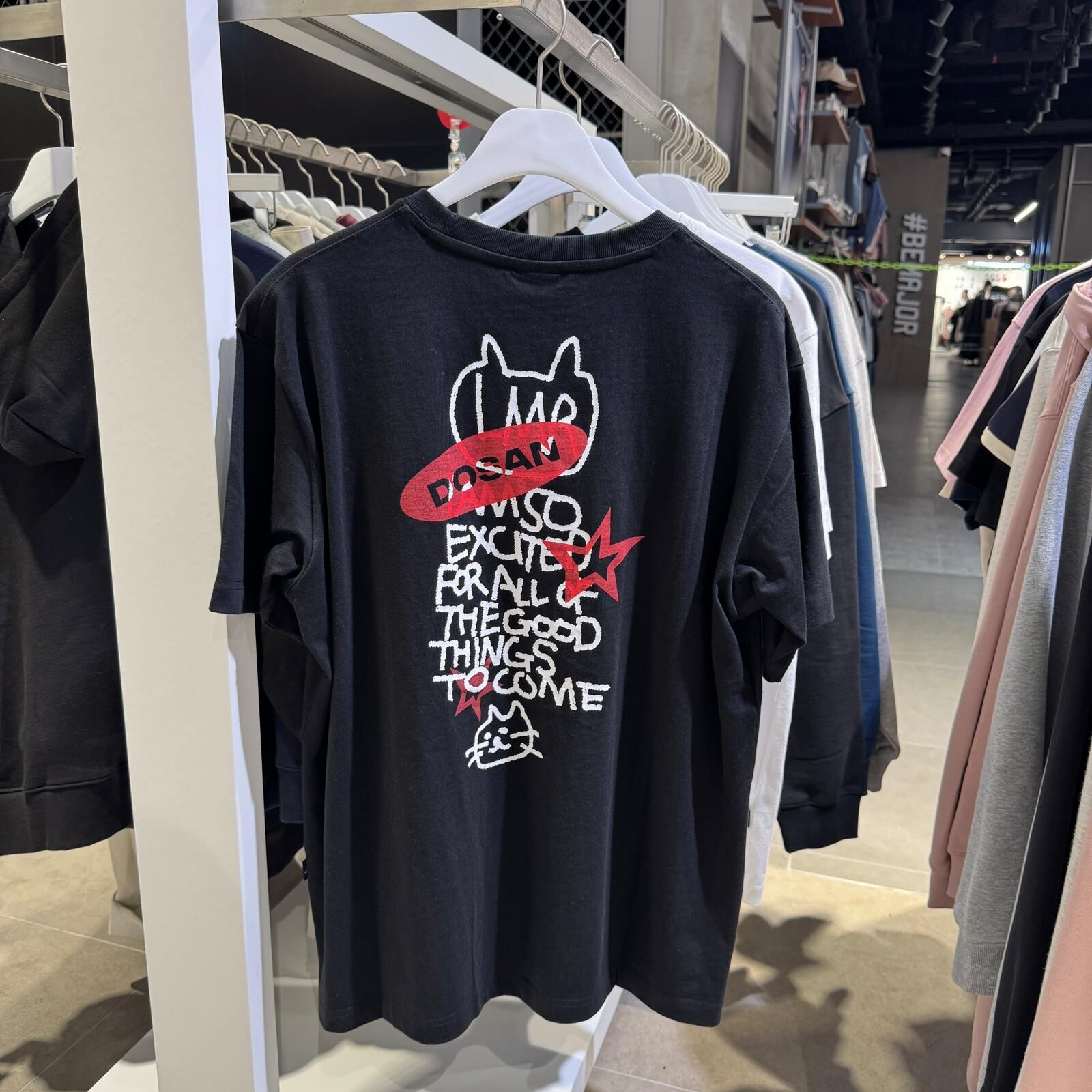 C80 LMR T-Shirt - Black｜BQQTSZX805WH00F