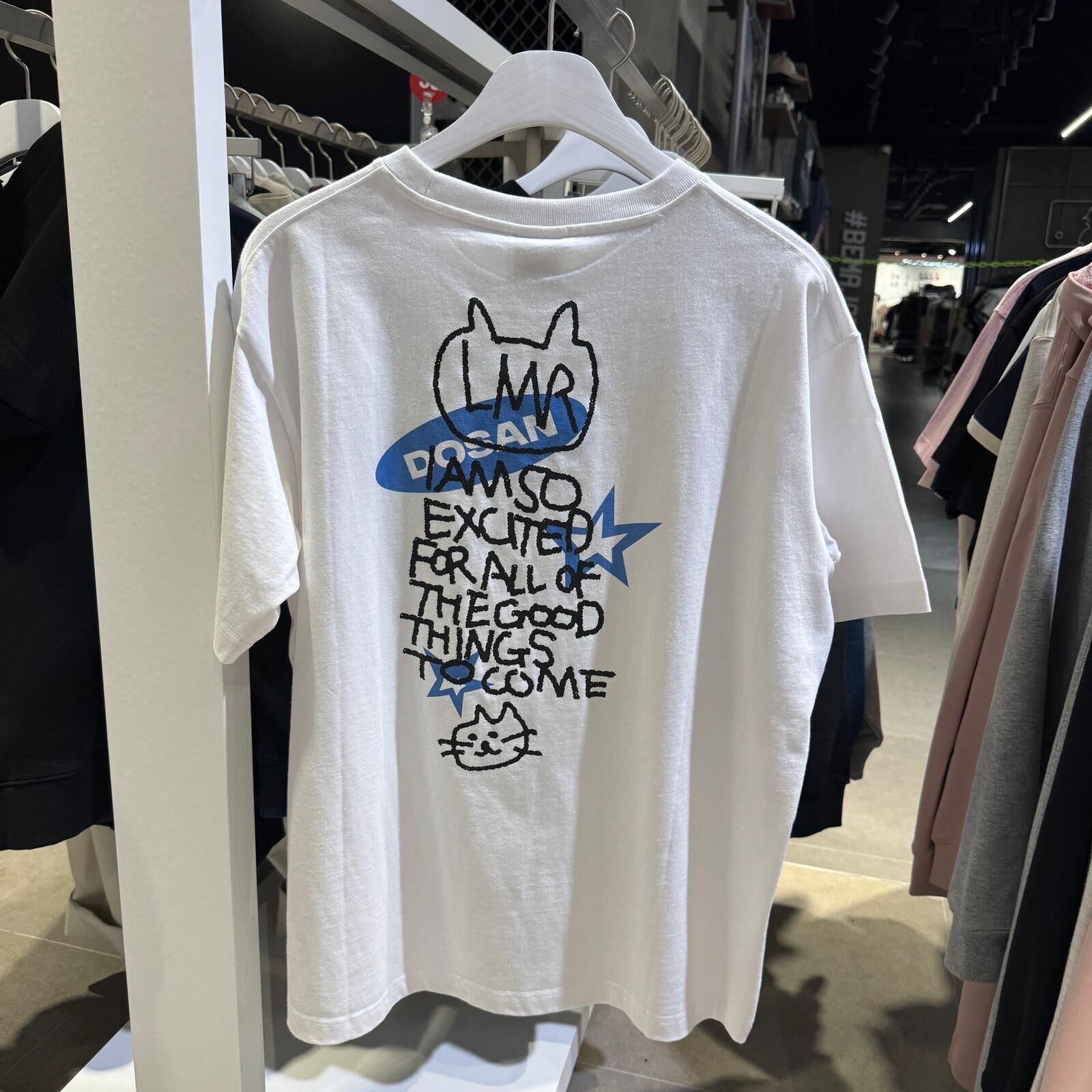 C81 LMR T-Shirt - White｜BQQTSZX805WH00F