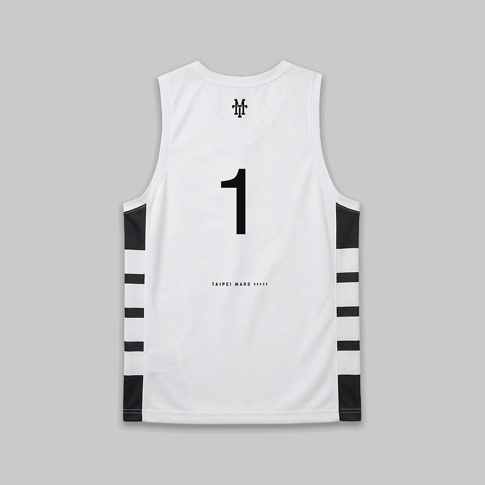 臺北戰神 x NIKE 競化系列 球衣（白）
