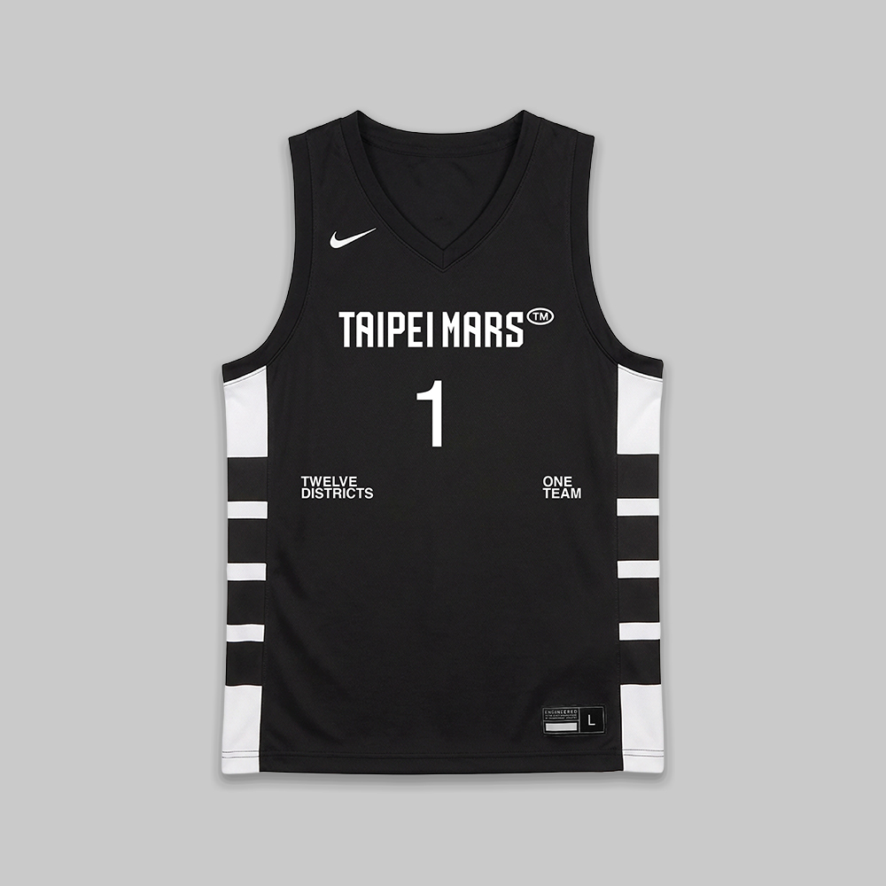 臺北戰神 x NIKE 競化系列 球衣（黑）