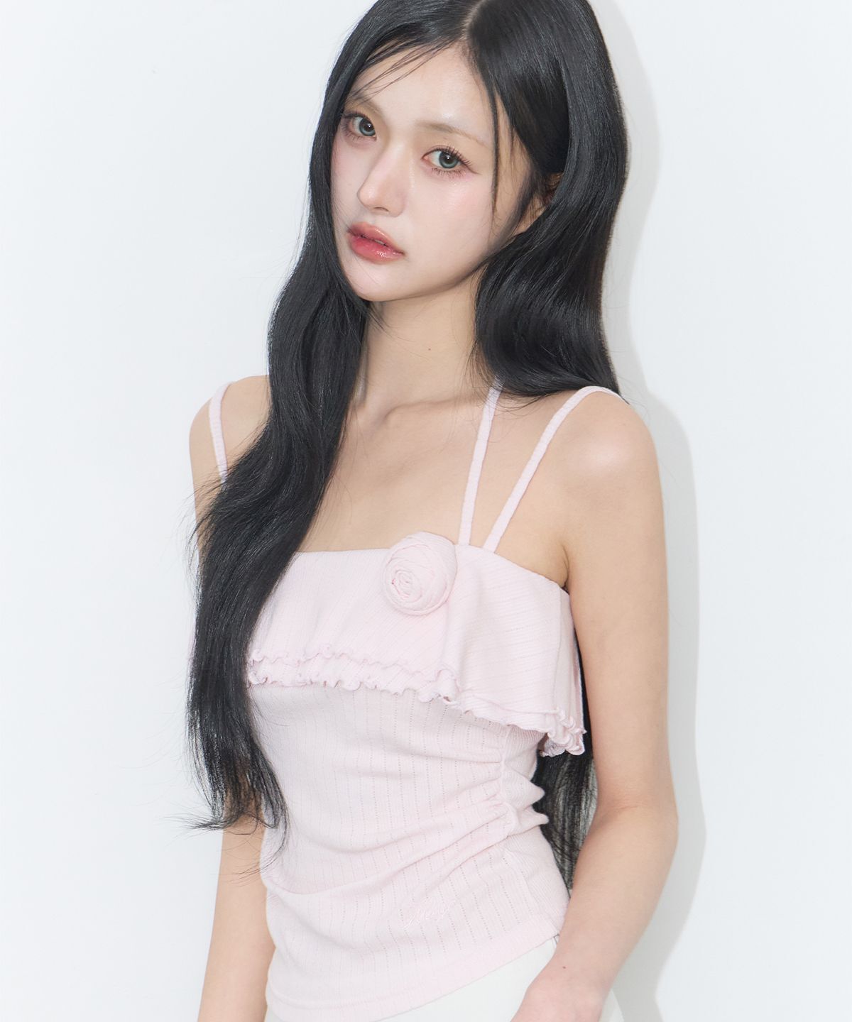 ILLIGO 玫瑰荷葉邊無袖背心 26SMTOP28PK