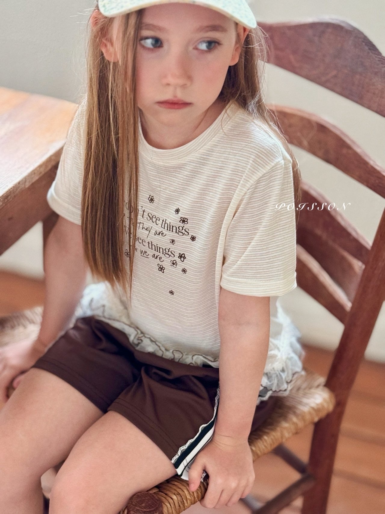 Poisson Bloom Frill Tee