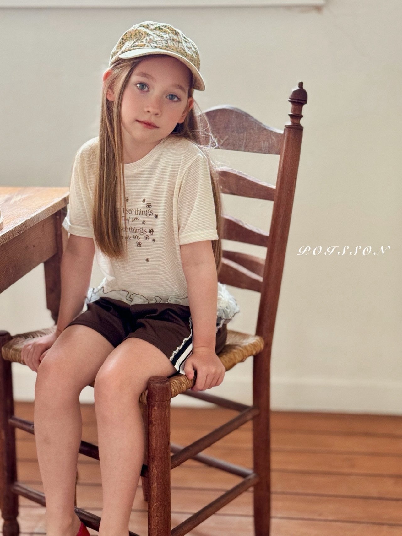 Poisson Bloom Frill Tee