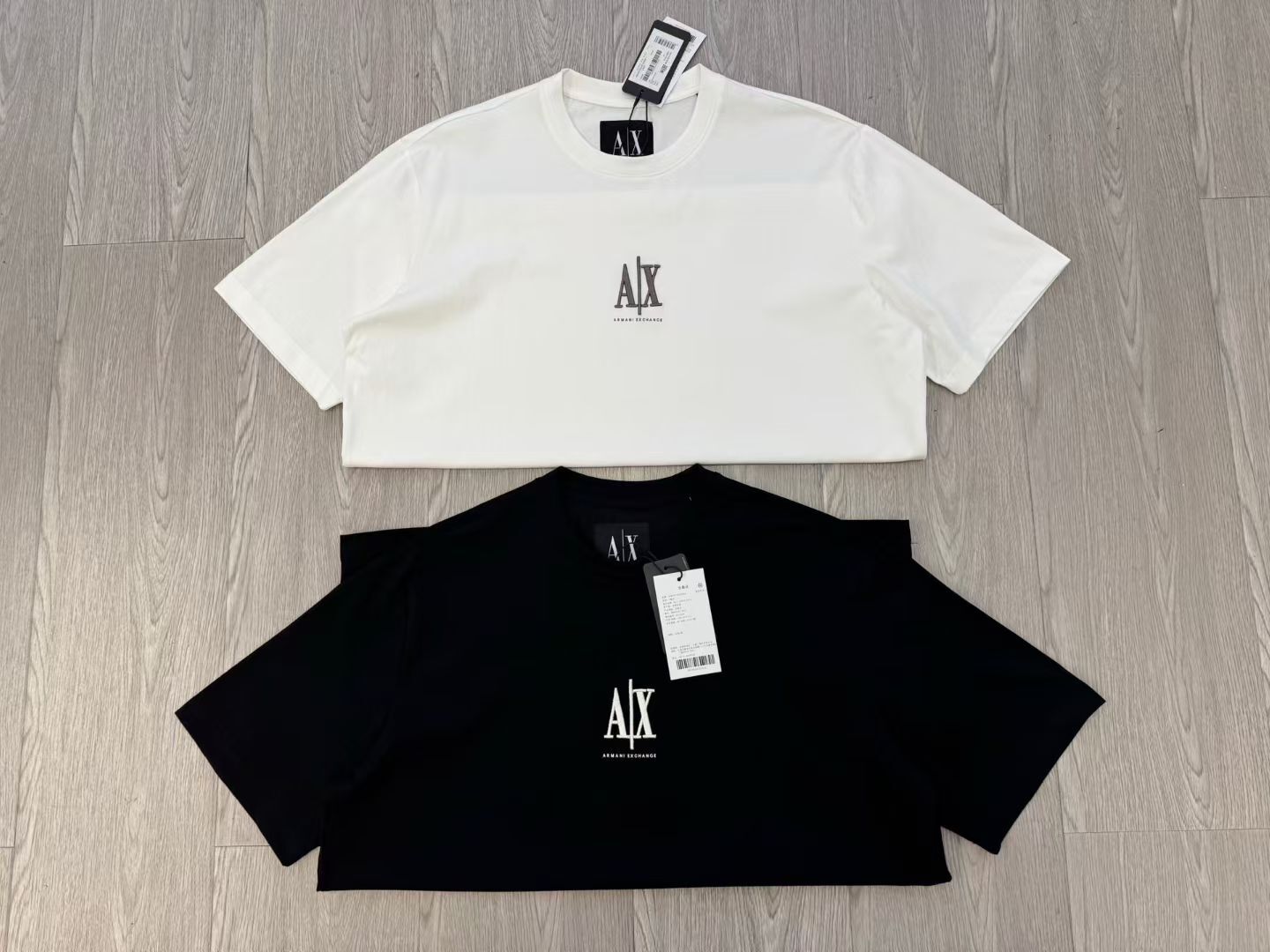 Armani Exchange 中間Logo Tee 一套2件