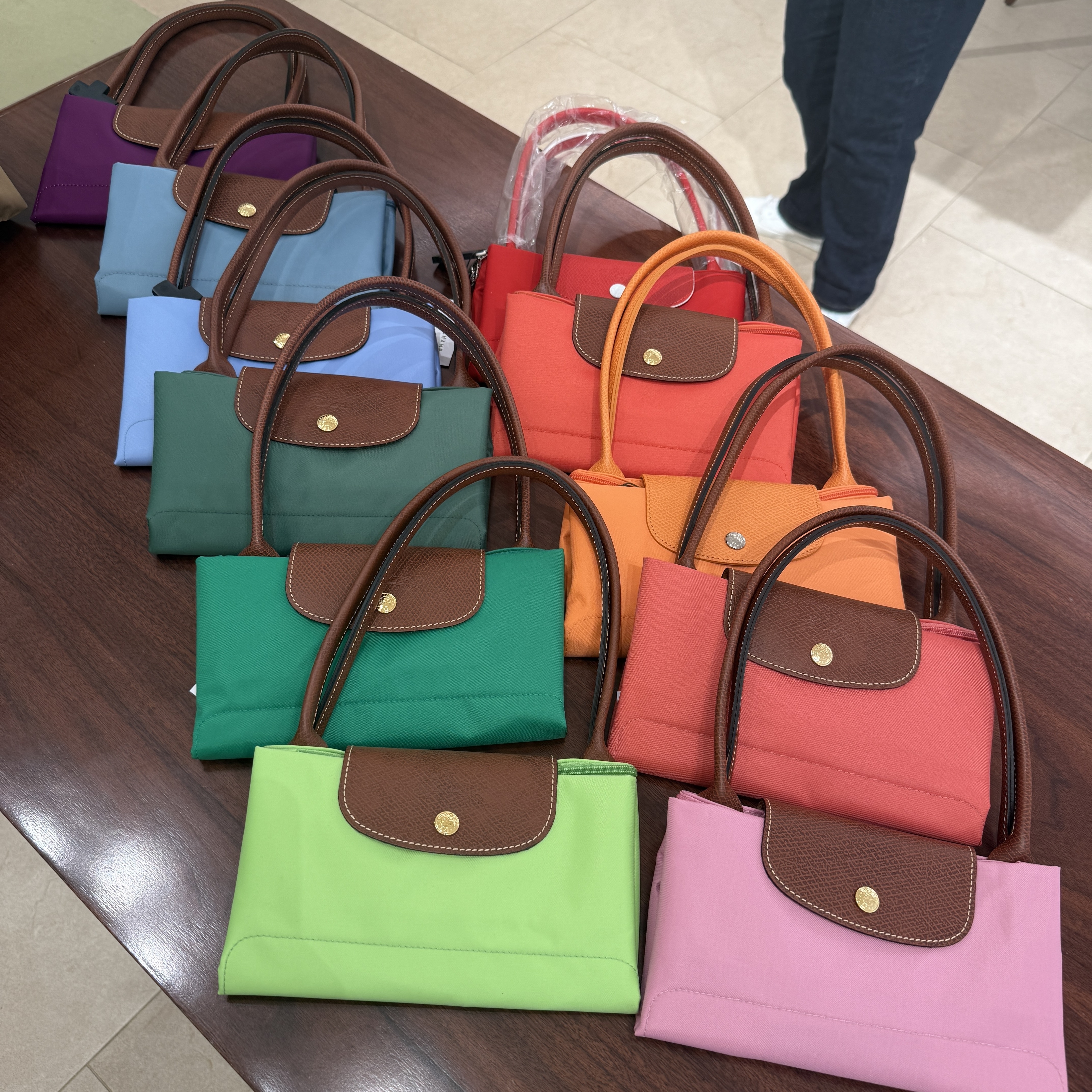 Longchamp le pliage tote bag M L2605 28x26.5x15.5cm