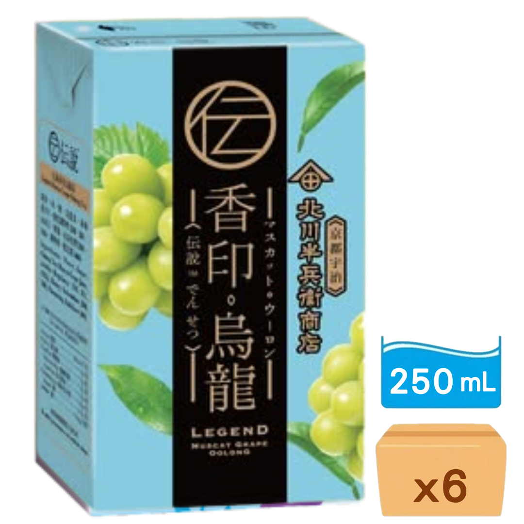 北川半兵衞商店伝說 - 香印烏龍 250ml x 6包