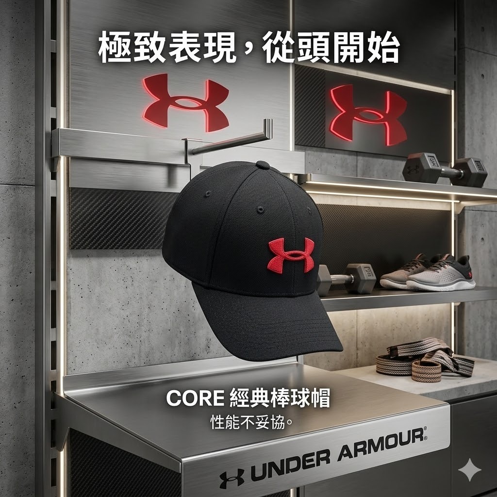 【預購】UNDER ARMOUR Blitzing H042353 男裝帽