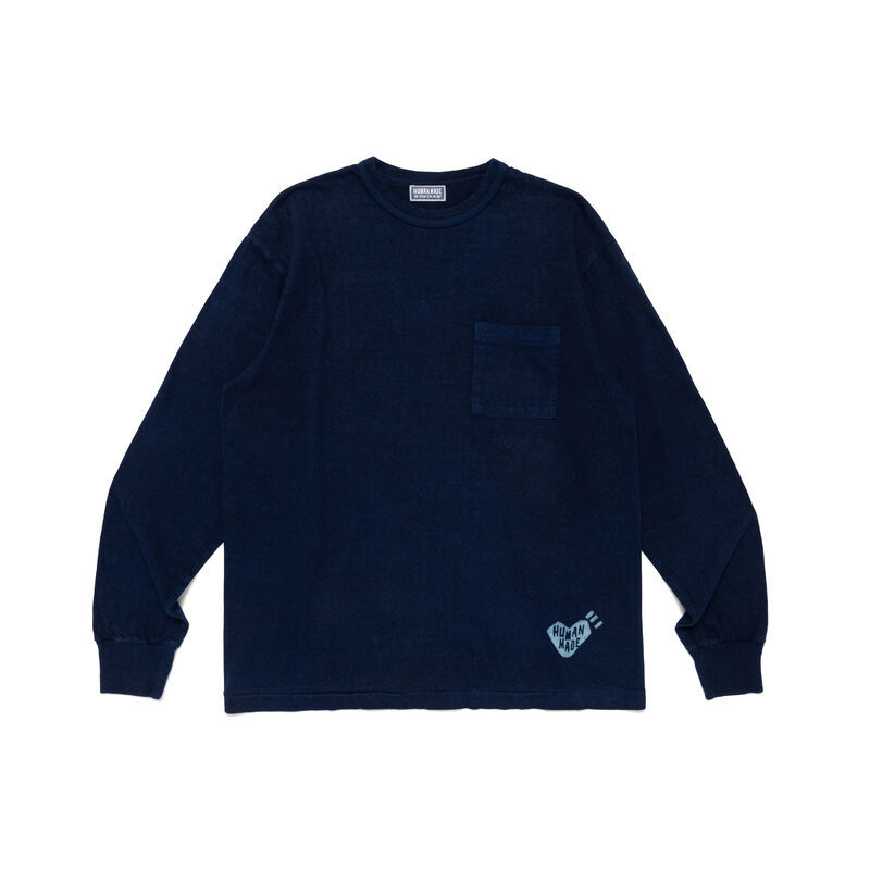 【HUMAN MADE】0425發售INDIGO DYE L/S SHIRT