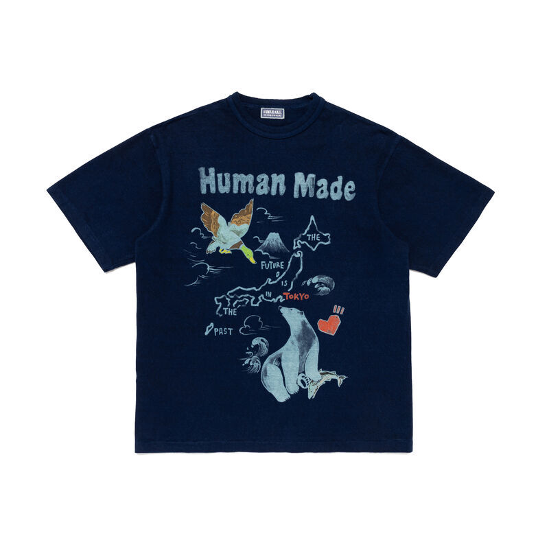 【HUMAN MADE】0425發售INDIGO DYE T-SHIRT