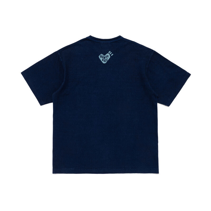【HUMAN MADE】0425發售INDIGO DYE T-SHIRT