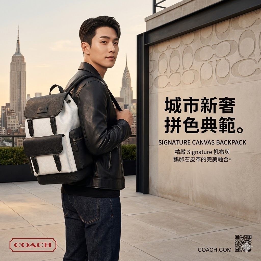 【預購】COACH Sprint CBI12 Colorblockg H042354 背包
