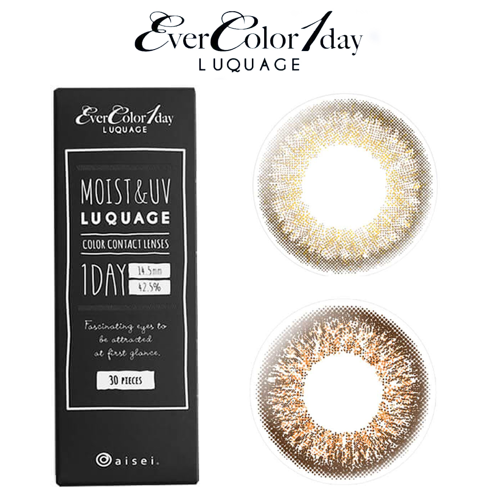 EverColor Lucuage 艾薇卡 1 Day 美瞳 彩色 日拋 隱形眼鏡 30片