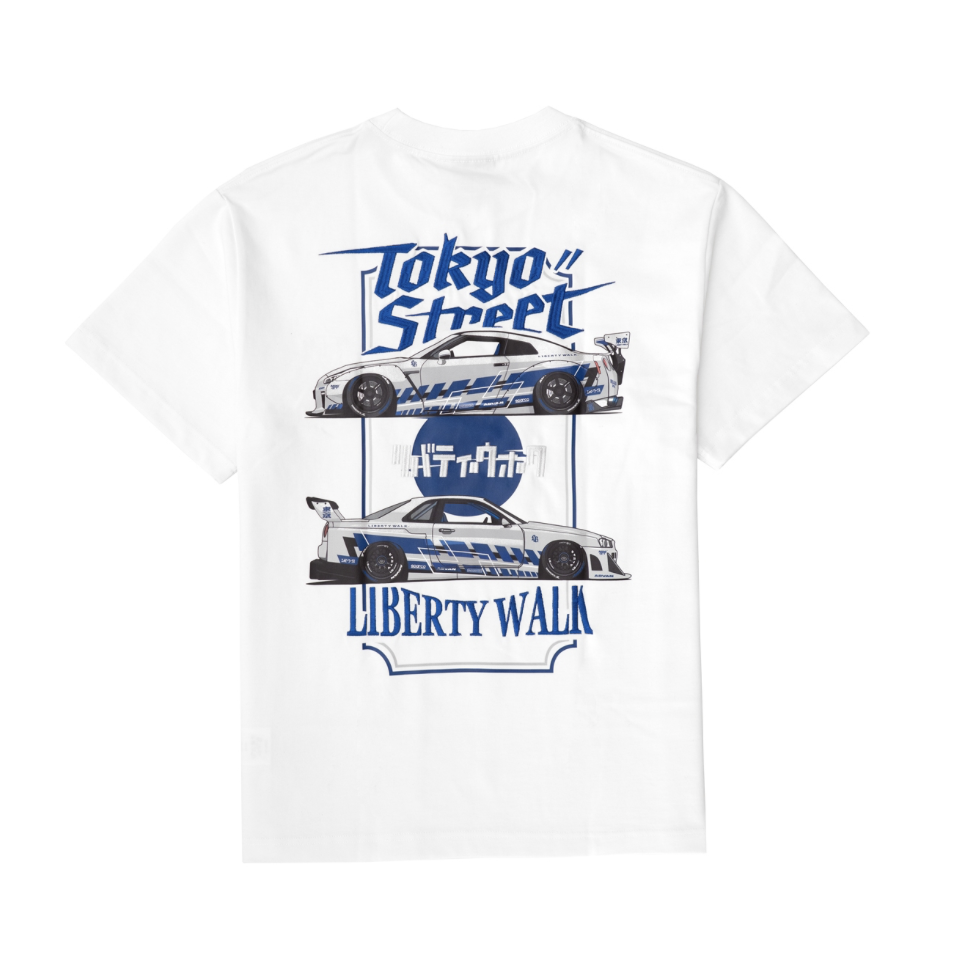 【LIBERTY WALK】0425發售Tokyo Street Box Logo 35 34 Tee