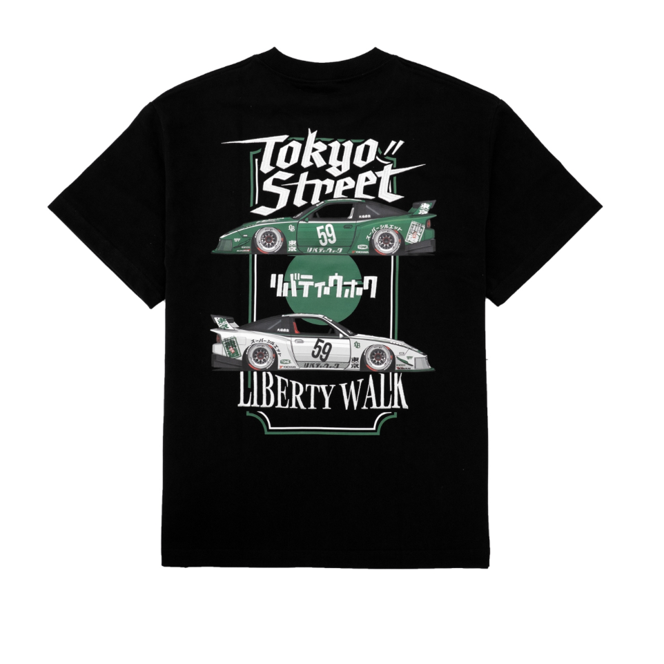 【LIBERTY WALK】0425發售Tokyo Street Box Logo 180 Tee