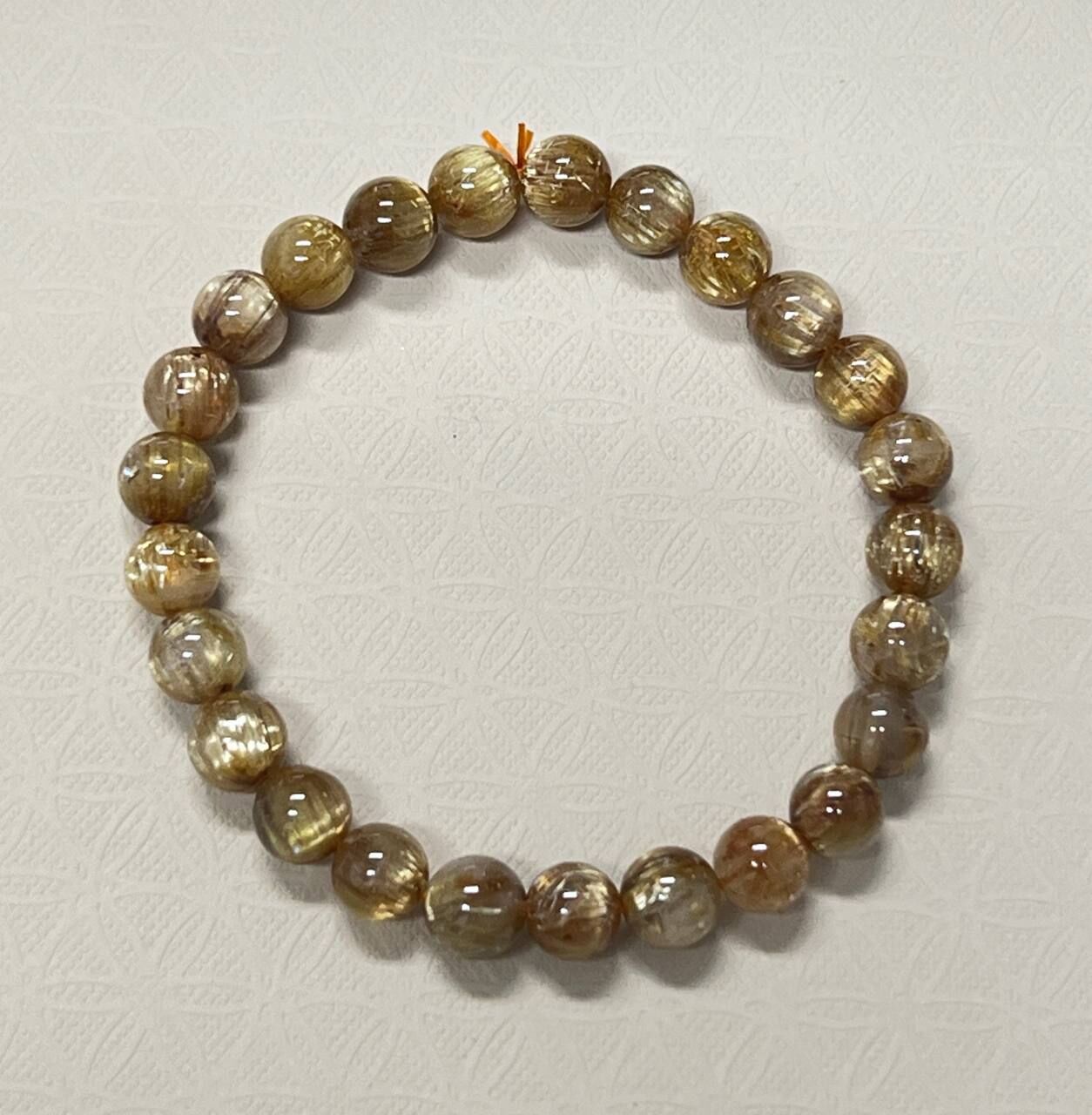 [S] GEMZ & CO ZBA GOLD RUTILE QUARTZ BRACELET, C10 (C10)