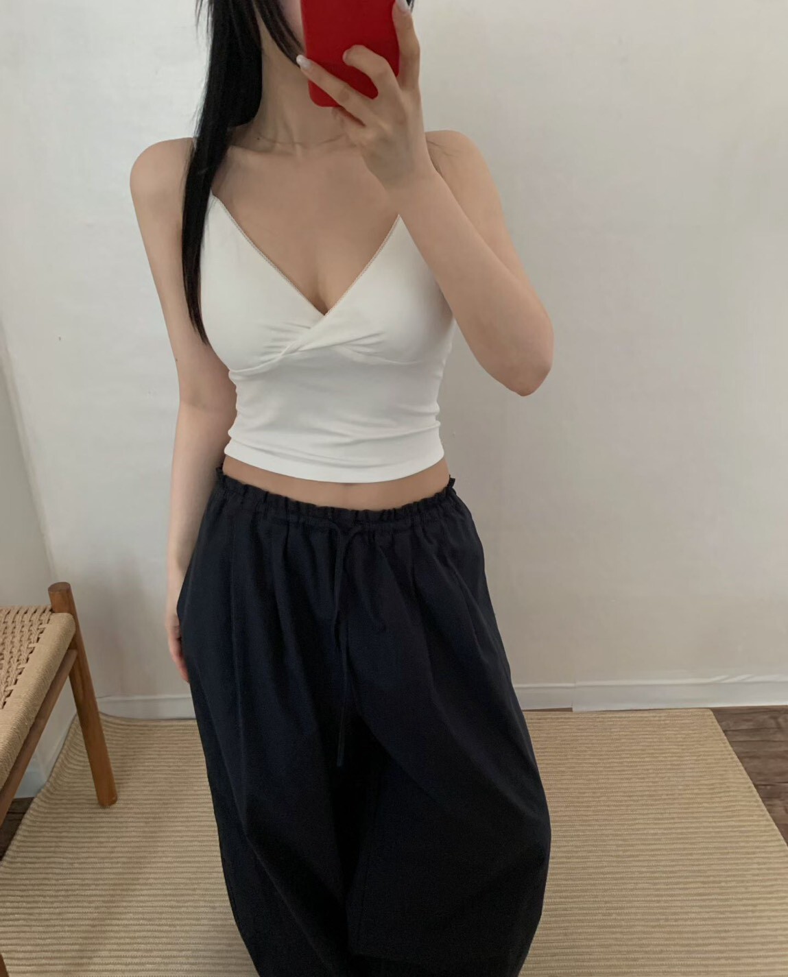 交錯吊帶BRA內搭背心