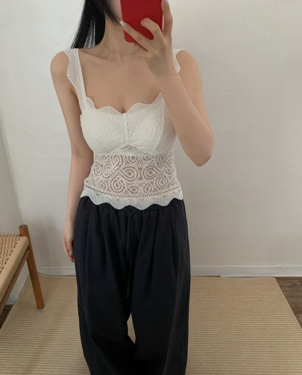 波紋蕾絲BRA內搭背心