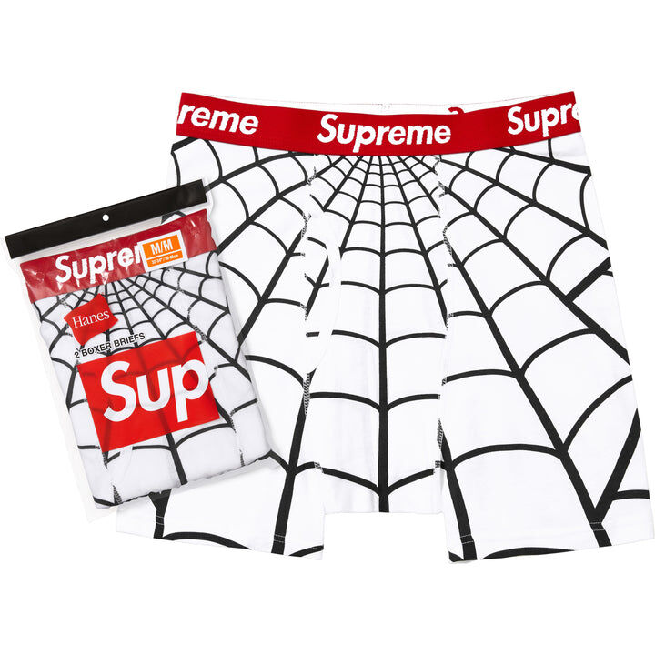 【Supreme】0418 WEEK 9 發售 2件組 Supreme®/Hanes® Spider-Man Boxer Briefs (2 Pack)