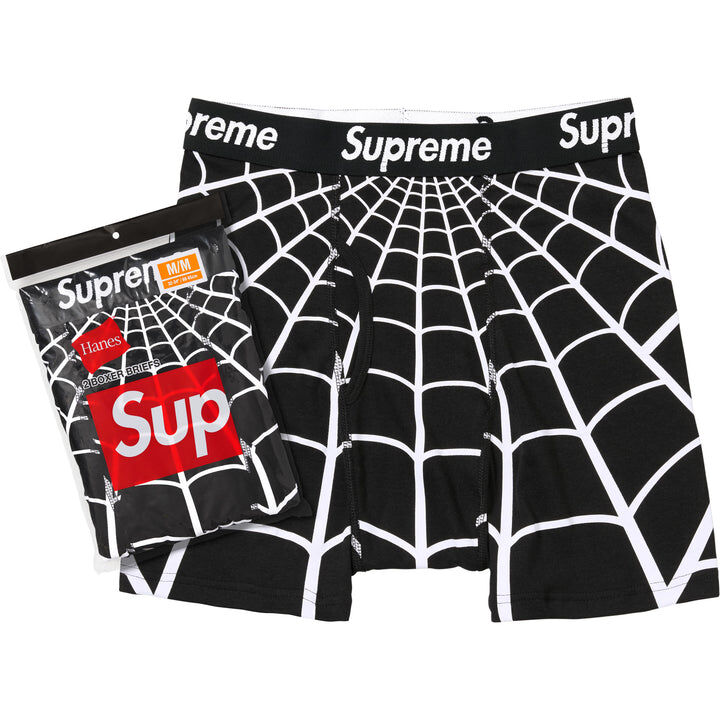 【Supreme】0418 WEEK 9 發售 2件組 Supreme®/Hanes® Spider-Man Boxer Briefs (2 Pack)