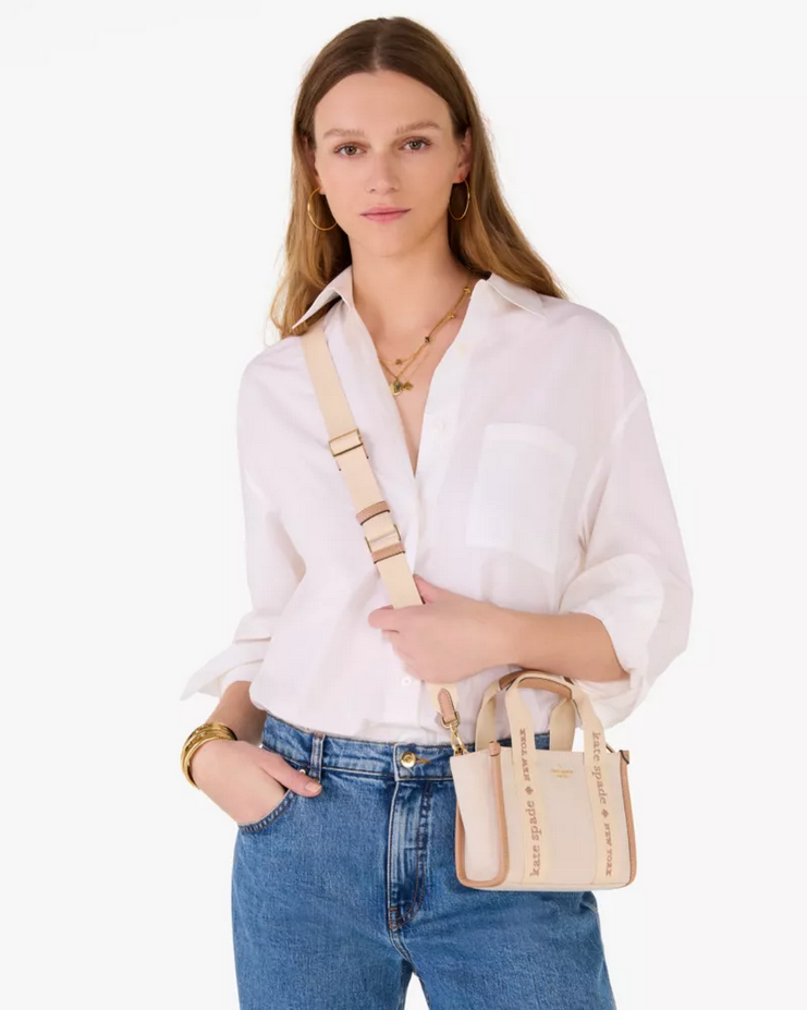 【預訂】Katespade Kip Canvas Mini Tote Bag