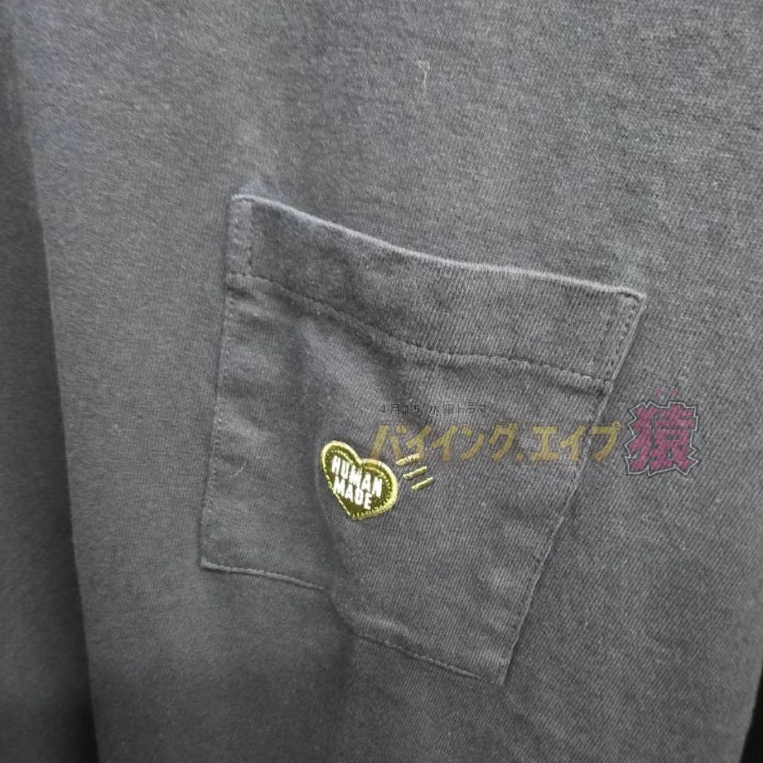 【HUMAN MADE】0425發售店鋪限定口袋愛心短TEE