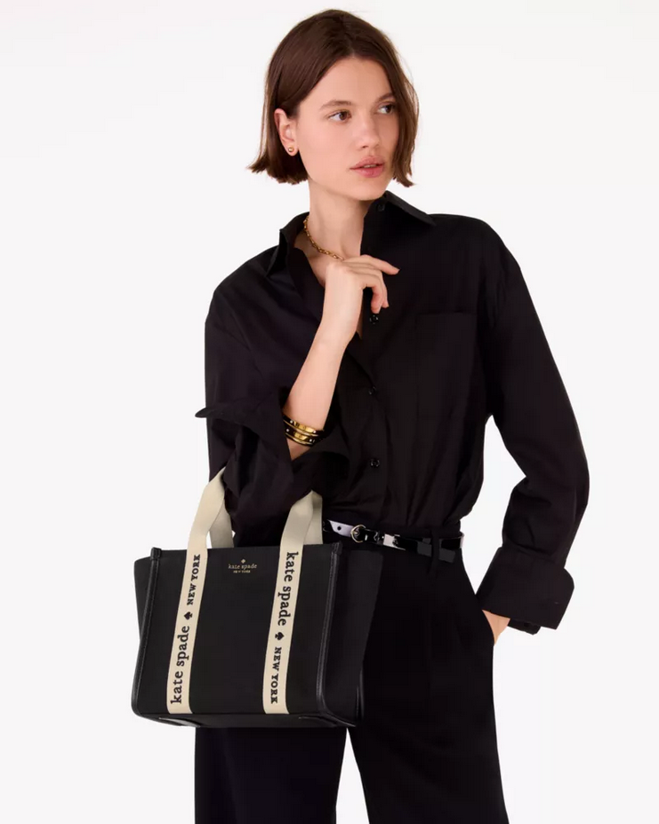 【預訂】Katespade Kip Canvas Small Tote Bag