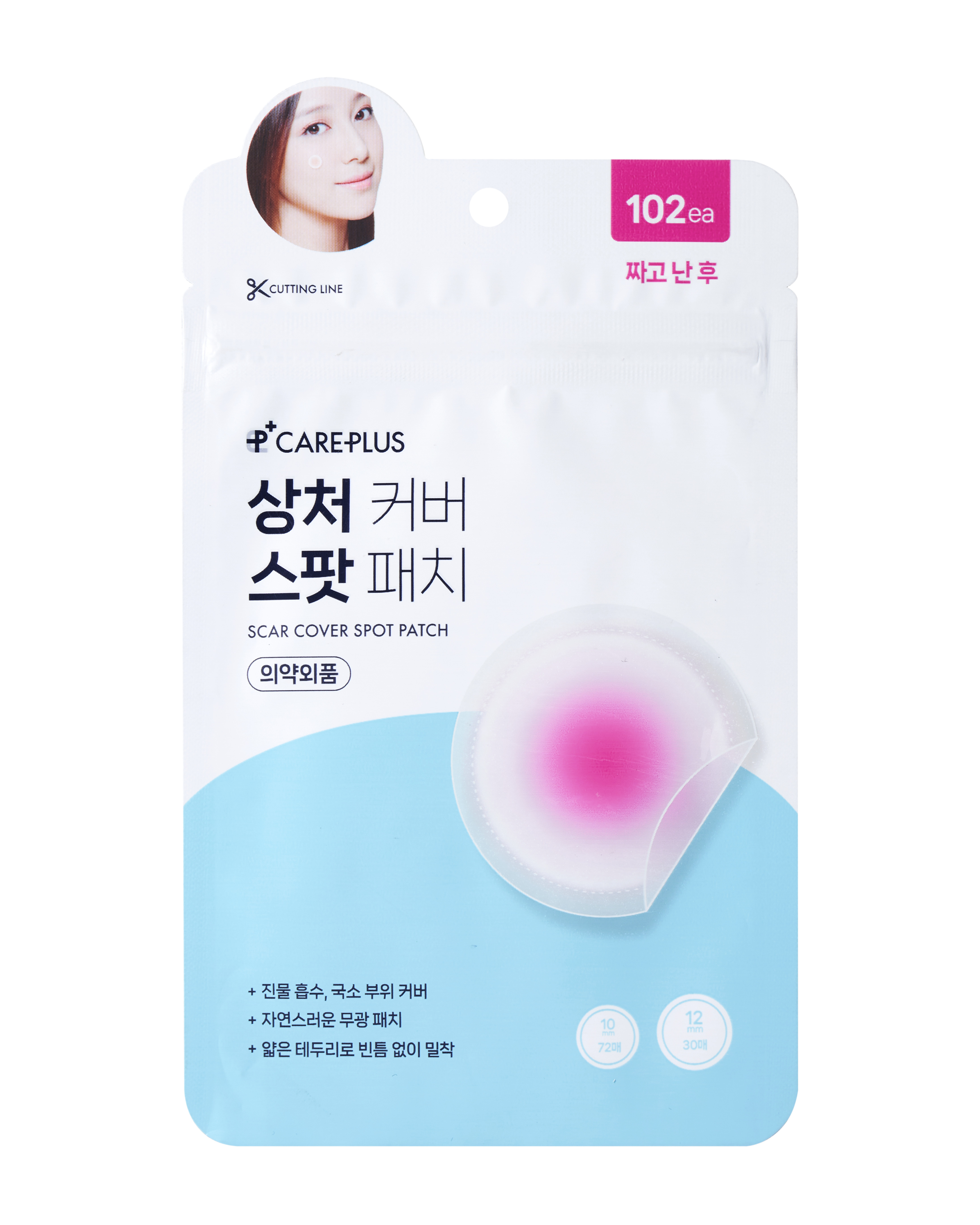 CARE PLUS 傷口修護痘痘貼 A000000222781